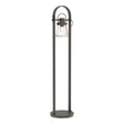 Hubbardton Forge 2016 Natural Iron Clear Glass (ZM) Erlenmeyer Floor Lamp