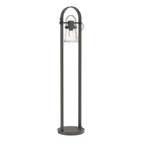 Hubbardton Forge 2016 Natural Iron Clear Glass (ZM) Erlenmeyer Floor Lamp