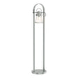 Hubbardton Forge 2016 Vintage Platinum Clear Glass (ZM) Erlenmeyer Floor Lamp