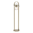 Hubbardton Forge 2016 Soft Gold Clear Glass (ZM) Erlenmeyer Floor Lamp