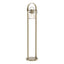 Hubbardton Forge 2016 Soft Gold Clear Glass (ZM) Erlenmeyer Floor Lamp