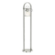 Hubbardton Forge 2016 Sterling Clear Glass (ZM) Erlenmeyer Floor Lamp
