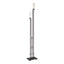 Hubbardton Forge 2004 Oil Rubbed Bronze Opal Glass (GG) Metra Twin Tall Floor Lamp