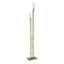 Hubbardton Forge 2004 Soft Gold Opal Glass (GG) Metra Twin Tall Floor Lamp