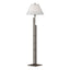Hubbardton Forge 2000 Bronze Natural Anna Shade (SF) Metra Double Floor Lamp