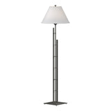 Hubbardton Forge 2000 Natural Iron Natural Anna Shade (SF) Metra Double Floor Lamp