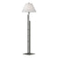 Hubbardton Forge 2000 Natural Iron Natural Anna Shade (SF) Metra Double Floor Lamp