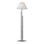 Hubbardton Forge 2000 Vintage Platinum Natural Anna Shade (SF) Metra Double Floor Lamp