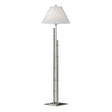 Hubbardton Forge 2000 Sterling Natural Anna Shade (SF) Metra Double Floor Lamp