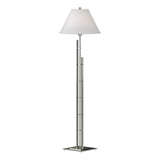 Hubbardton Forge 2000 Sterling Natural Anna Shade (SF) Metra Double Floor Lamp