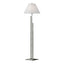 Hubbardton Forge 2000 Sterling Natural Anna Shade (SF) Metra Double Floor Lamp