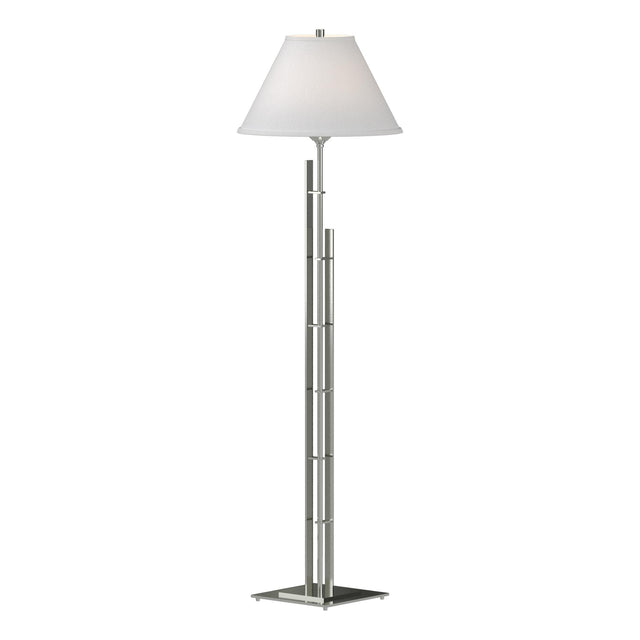 Hubbardton Forge 2000 Sterling Natural Anna Shade (SF) Metra Double Floor Lamp