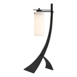 Hubbardton Forge 2005 Black Opal Glass (GG) Stasis Table Lamp