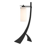 Hubbardton Forge 2005 Black Opal Glass (GG) Stasis Table Lamp