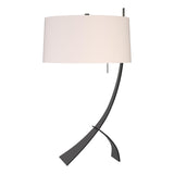 Hubbardton Forge 2005 Black Flax Shade (SE) Stasis Table Lamp