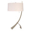 Hubbardton Forge 2005 Soft Gold Flax Shade (SE) Stasis Table Lamp