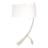 Hubbardton Forge 2005 Sterling Natural Anna Shade (SF) Stasis Table Lamp