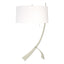 Hubbardton Forge 2005 Sterling Natural Anna Shade (SF) Stasis Table Lamp