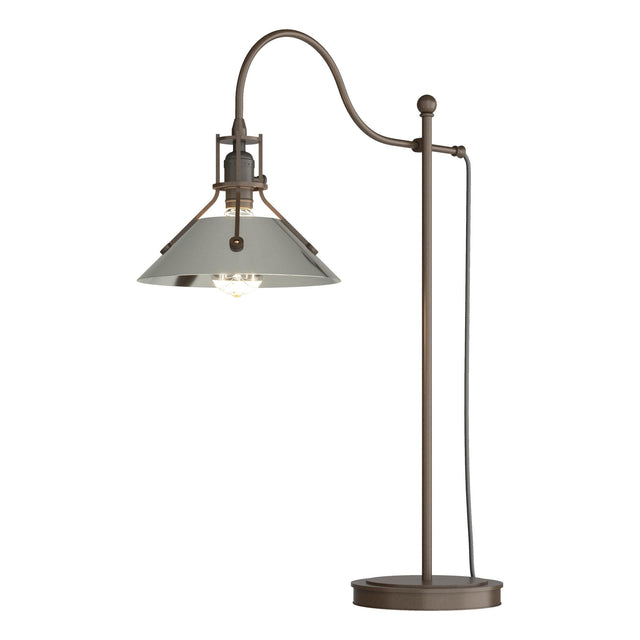 Hubbardton Forge 2017 Bronze Sterling Henry Table Lamp