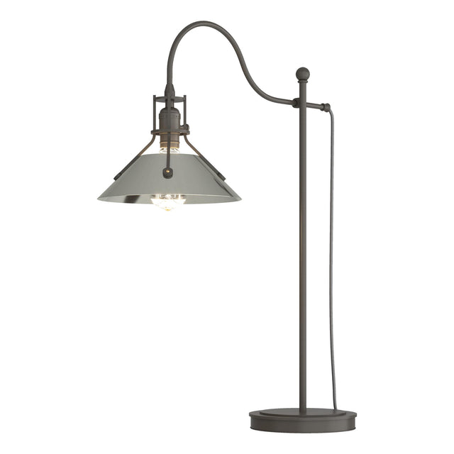 Hubbardton Forge 2017 Dark Smoke Sterling Henry Table Lamp