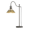 Hubbardton Forge 2017 Dark Smoke Modern Brass Henry Table Lamp