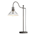 Hubbardton Forge 2017 Oil Rubbed Bronze White Henry Table Lamp