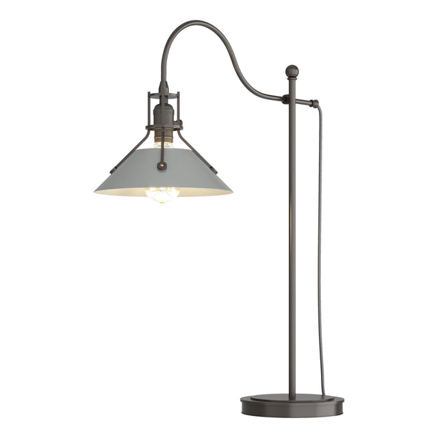 Hubbardton Forge 2017 Oil Rubbed Bronze Vintage Platinum Henry Table Lamp