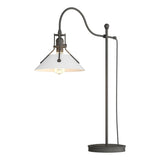 Hubbardton Forge 2017 Natural Iron White Henry Table Lamp