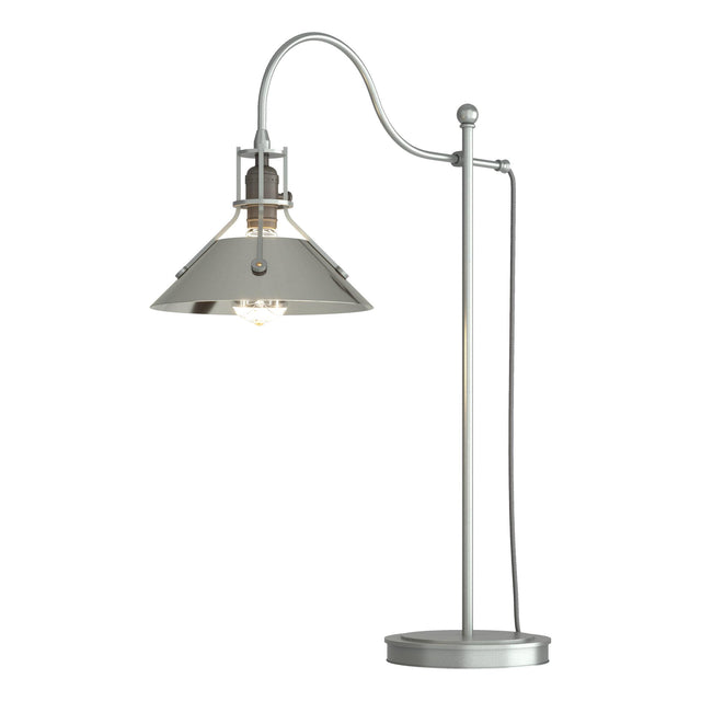 Hubbardton Forge 2017 Vintage Platinum Sterling Henry Table Lamp