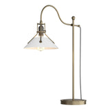 Hubbardton Forge 2017 Soft Gold White Henry Table Lamp