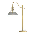 Hubbardton Forge 2017 Modern Brass Vintage Platinum Henry Table Lamp