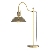 Hubbardton Forge 2017 Modern Brass Soft Gold Henry Table Lamp