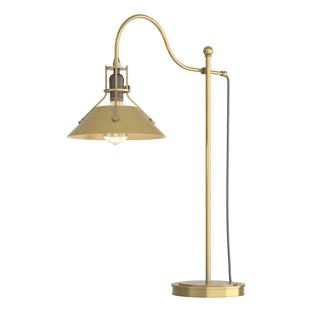 Hubbardton Forge 2017 Modern Brass Modern Brass Henry Table Lamp