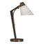 Hubbardton Forge 2014 Bronze Natural Anna Shade (SF) Reach Table Lamp