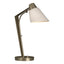Hubbardton Forge 2014 Soft Gold Flax Shade (SE) Reach Table Lamp