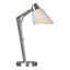 Hubbardton Forge 2014 Sterling Flax Shade (SE) Reach Table Lamp