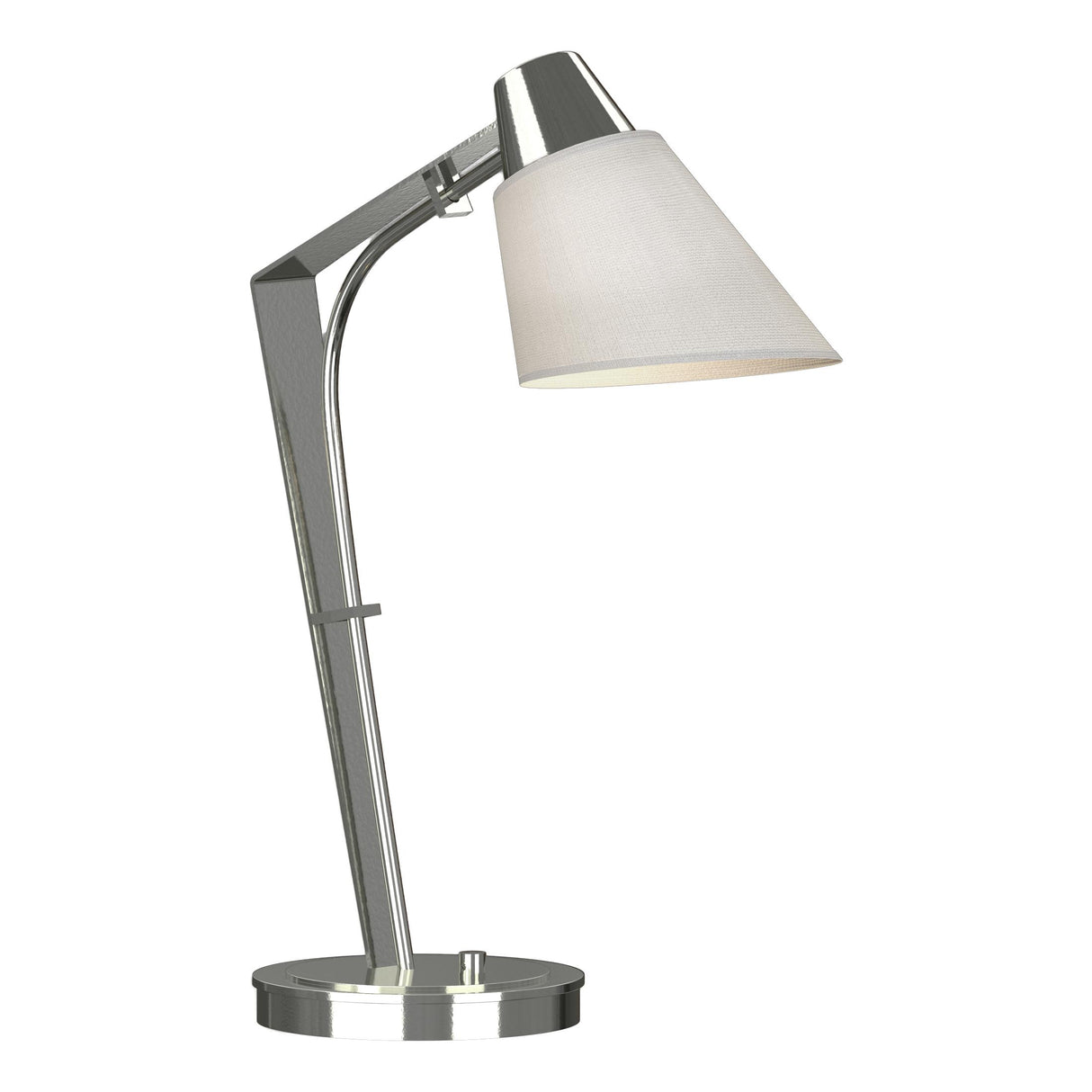 Hubbardton Forge 2014 Sterling Natural Anna Shade (SF) Reach Table Lamp