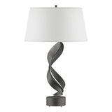Hubbardton Forge 2014 Natural Iron Natural Anna Shade (SF) Folio Table Lamp