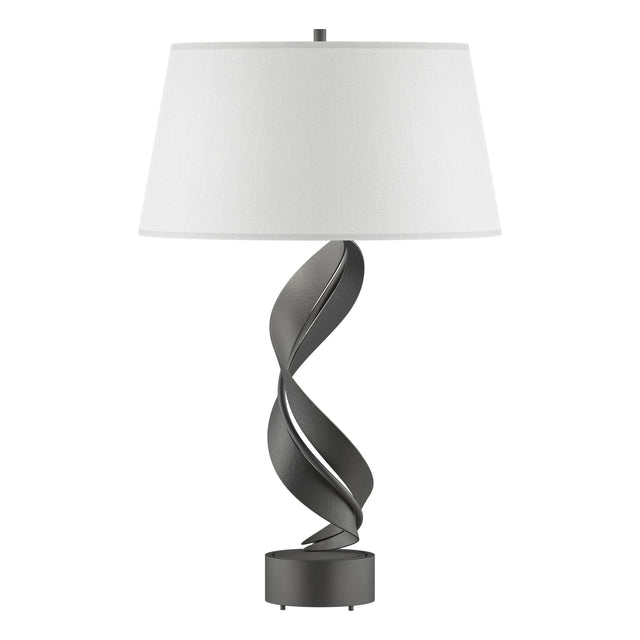 Hubbardton Forge 2014 Natural Iron Natural Anna Shade (SF) Folio Table Lamp