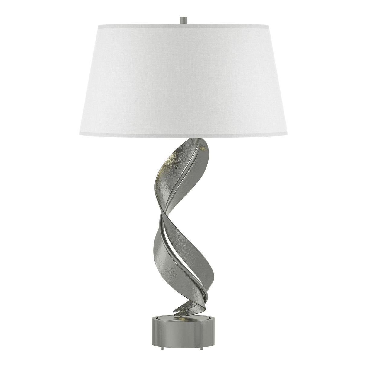 Hubbardton Forge 2014 Sterling Natural Anna Shade (SF) Folio Table Lamp