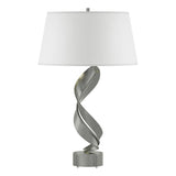 Hubbardton Forge 2014 Sterling Natural Anna Shade (SF) Folio Table Lamp