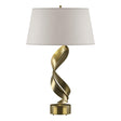 Hubbardton Forge 2014 Modern Brass Flax Shade (SE) Folio Table Lamp