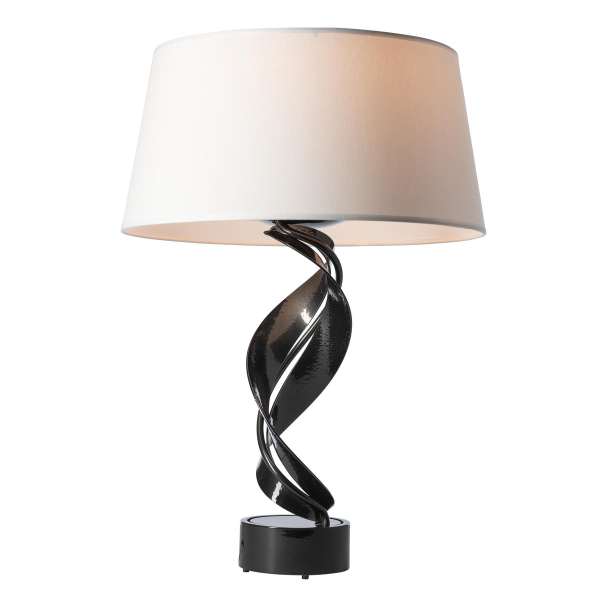 Hubbardton Forge 2014 Ink Natural Anna Shade (SF) Folio Table Lamp