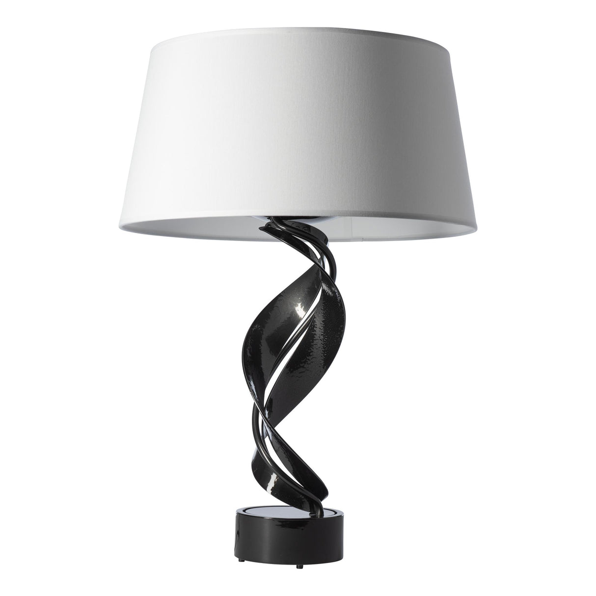 Hubbardton Forge 2014 Ink Natural Anna Shade (SF) Folio Table Lamp