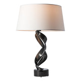 Hubbardton Forge 2014 Ink Natural Anna Shade (SF) Folio Table Lamp