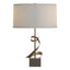 Hubbardton Forge 2011 Bronze Flax Shade (SE) Gallery Spiral Table Lamp