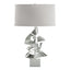 Hubbardton Forge 2011 Sterling Flax Shade (SE) Gallery Twofold Table Lamp