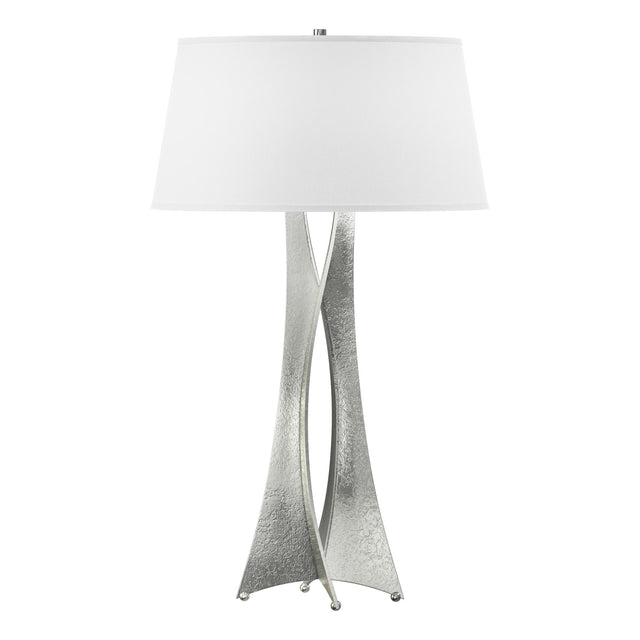 Hubbardton Forge 2013 Sterling Natural Anna Shade (SF) Moreau Tall Table Lamp
