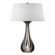 Hubbardton Forge 2013 Bronze Natural Anna Shade (SF) Lino Table Lamp