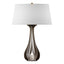 Hubbardton Forge 2013 Bronze Natural Anna Shade (SF) Lino Table Lamp